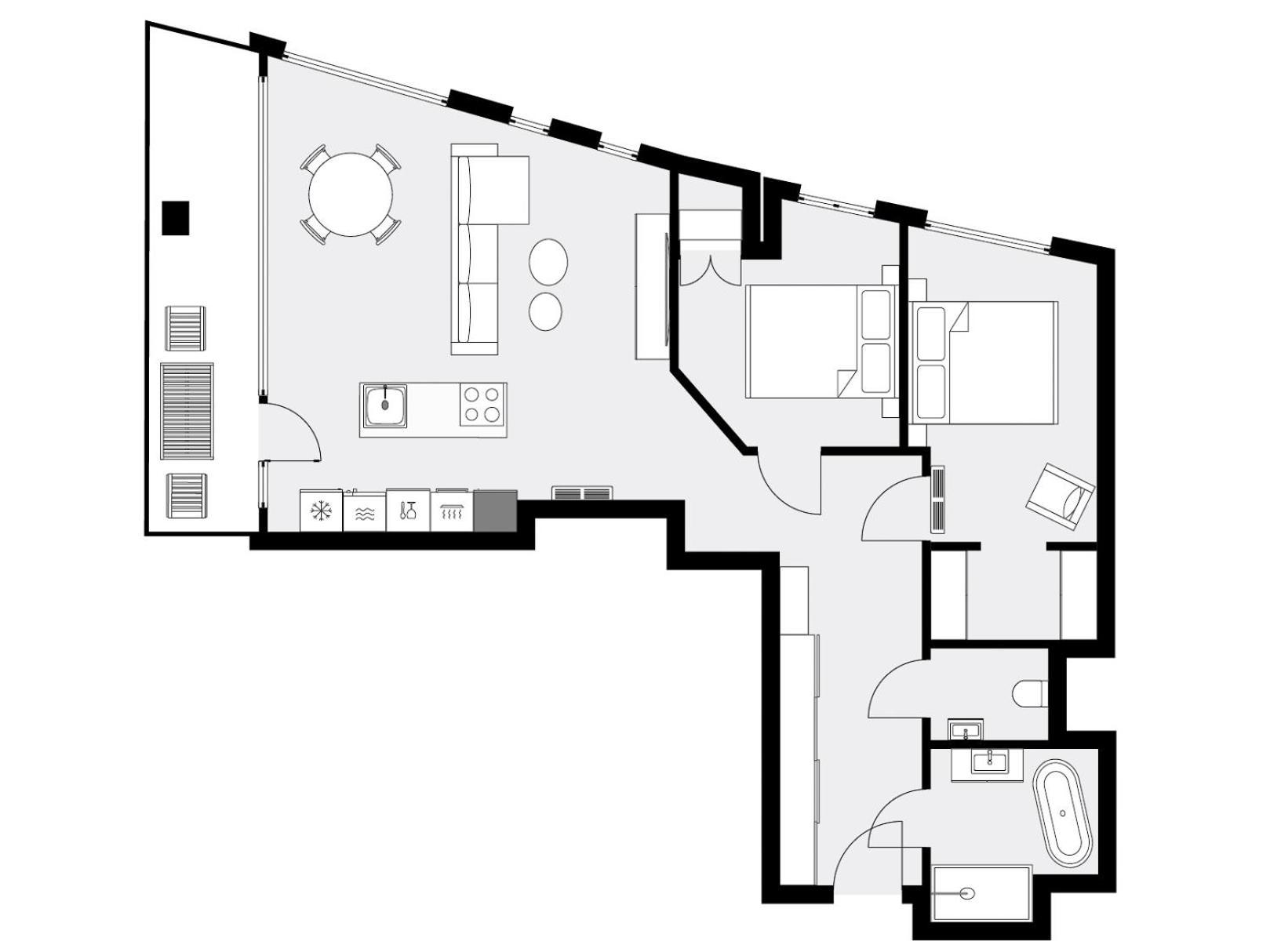 Urban Apartments Luxury Skyline Sokolska Towers 30A, 2 Free Garages, Gym & Sauna, Self Check-In Kattowitz Exterior foto
